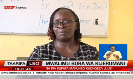 Celebrating Edna Obare — German Teacher of the Year 2023!